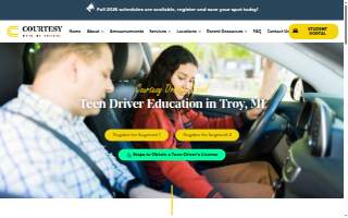 Courtesy Driving School of Troy website