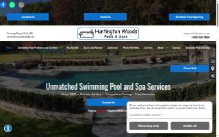 Huntington Woods Pools & Spas of Troy website