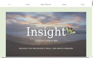Insight Counseling Center of Troy website