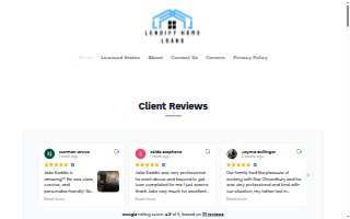Lendify Home Loans website
