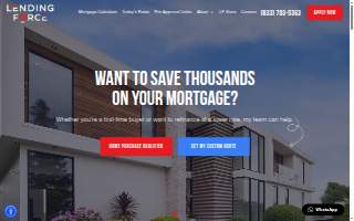 Lending Force of Beverly Hills website