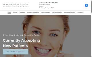 Mark E Frenchi DDS MS PC website