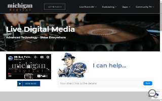 Michigan Digital website
