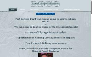 Modern Computer Solutions of Troy website