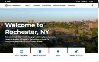 Rochester Property Management Group website