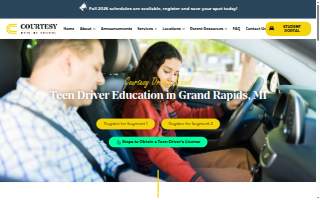 Courtesy Driving School of Walker website