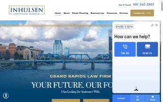Inhulsen Law of Walker website