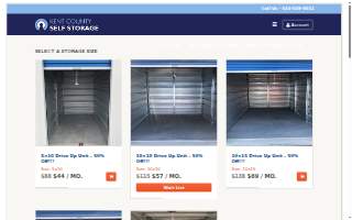 Kent County Self Storage of Walker website
