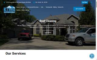 Kleen Roofs LLC website