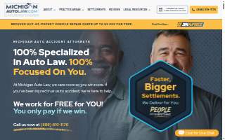 Michigan Auto Law - Auto Accident Attorneys of Walker website