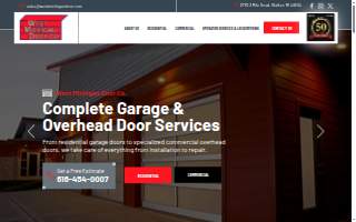 West Michigan Door Co website