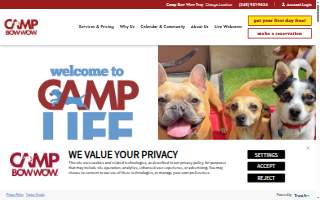 Camp Bow Wow Troy of Warren website