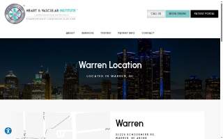Heart & Vascular Institute website