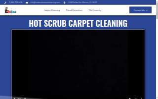 Hot Scrub Carpet Cleaning website