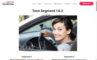 Mansib Driving School of Madison Heights website