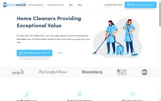 Metro Maids website