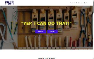 Odd Job Jay Handyman & Plumbing services website