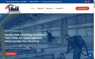 Space Cleaning Services Inc. website