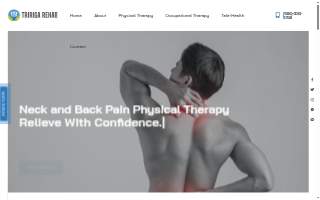 Tririga Rehab Physical Therapy - Warren website