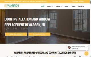 Warren Window Replacement website