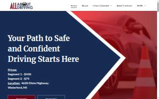 All About Driving of Waterford website