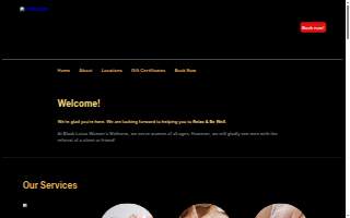 Black Lotus Women's Wellness website