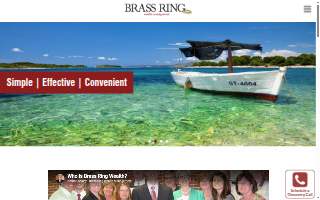 Brass Ring Wealth Management website