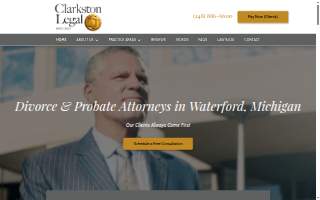 Clarkston Legal website