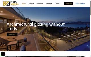 Euro America Windows website