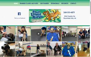 Four Legged Rascals website