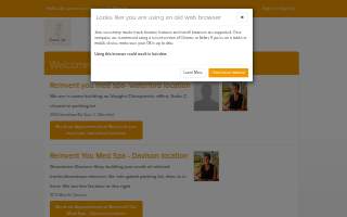 Reinvent You Med Spa - Waterford website