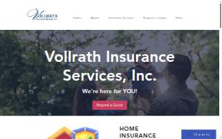 Vollrath Insurance Services website