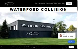 Waterford Collision website