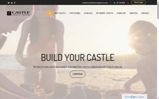 Castle Financial Partners website