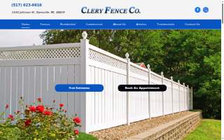 Clery Fence Co website