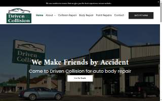 Driven Collision LLC of Waverly website
