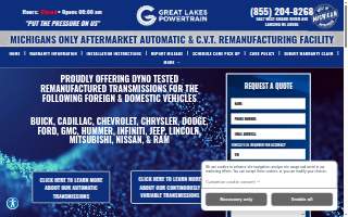 Great Lakes Powertrain website