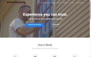 Paint Master Painting Inc. website