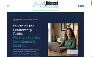 Simply Balanced Accountants of Waverly website