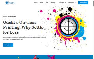 Spartan Printing & Promotional Products website