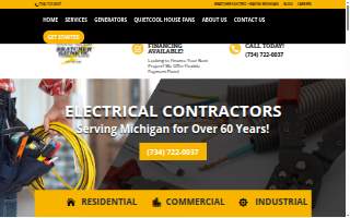 Bratcher Electric, Inc. website