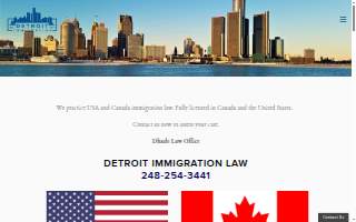 Detroit Immigration website