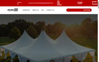 Exclusive Event Rentals Michigan website