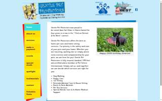 Gentle Pet Protectors website