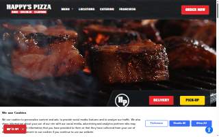 Happy's Pizza of Wayne website
