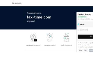 Tax Time website