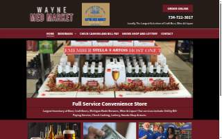 Wayne Med Market website