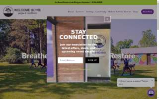Welcome Home Yoga & Wellness website