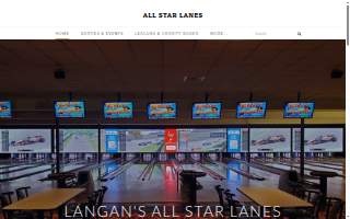 All Star Lanes website