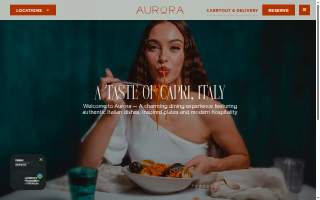 Aurora Italiana website